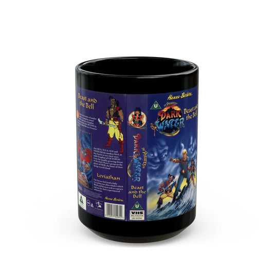 THE PIRATES OF DARK WATER BEAST AND THE BELL (VHS COVER) - Black Coffee Mug-15oz-Go Mug Yourself