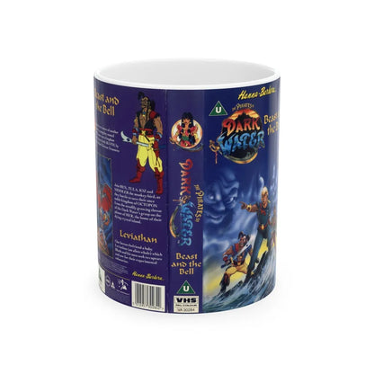 THE PIRATES OF DARK WATER BEAST AND THE BELL (VHS COVER) - White Coffee Mug-11oz-Go Mug Yourself