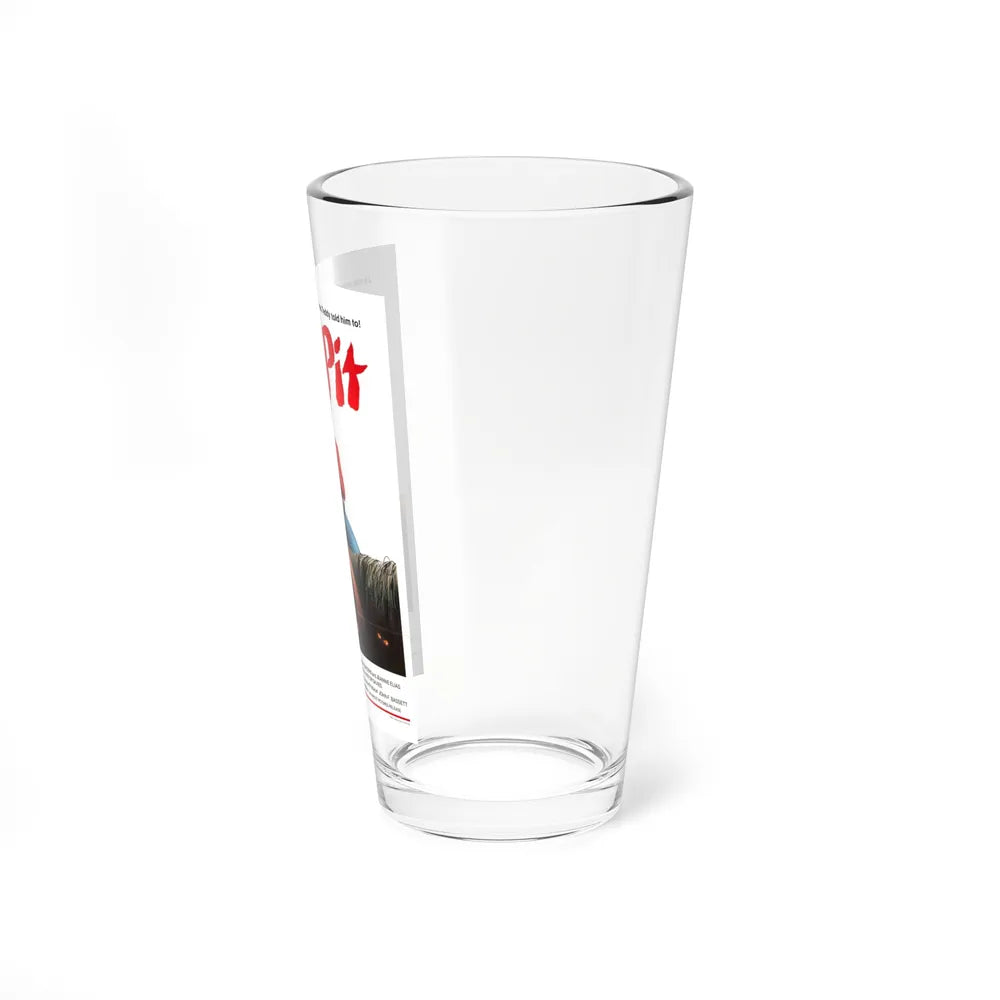 THE PIT 1981 Movie Poster - Pint Glass 16oz-Go Mug Yourself