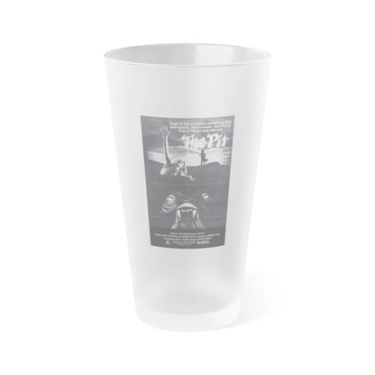 THE PIT (2) 1981 Movie Poster - Frosted Pint Glass 16oz-16oz-Frosted-Go Mug Yourself