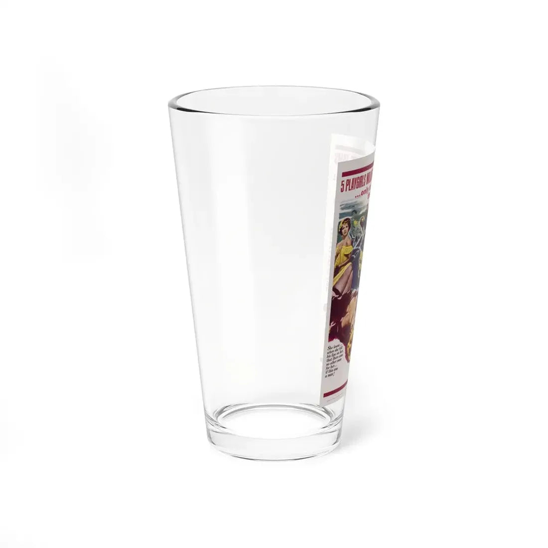 THE PLAYGIRLS AND THE VAMPIRE 1960 Movie Poster - Pint Glass 16oz - Go Mug Yourself