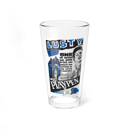 THE PLAYPEN 1968 Movie Poster - Pint Glass 16oz 16oz - Go Mug Yourself