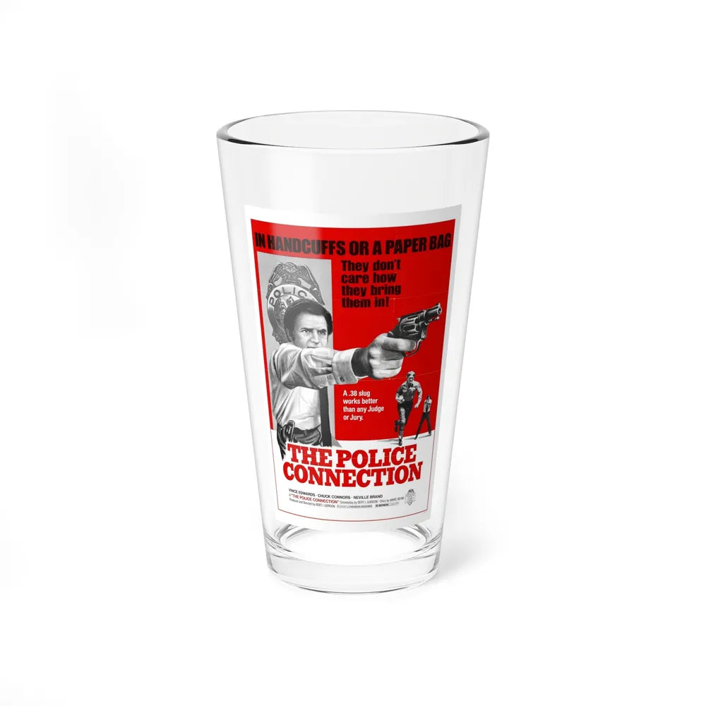 THE POLICE CONNECTION (THE MAD BOMBER) 1973 Movie Poster - Pint Glass 16oz-16oz-Go Mug Yourself