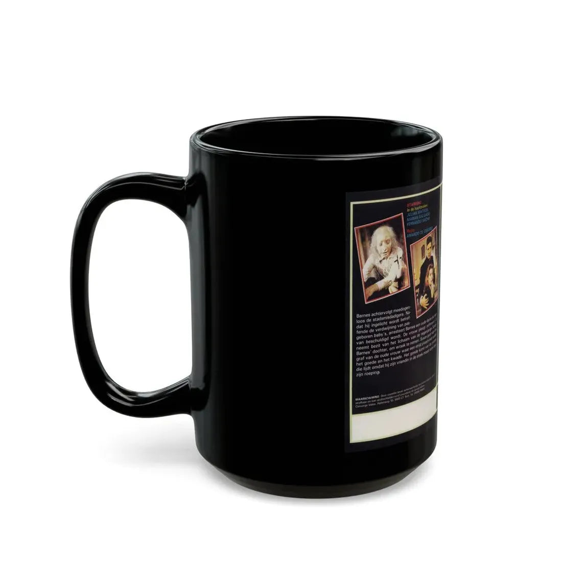 THE POSSESSED CONVERGE VIDEO (VHS COVER) - Black Coffee Mug - Go Mug Yourself