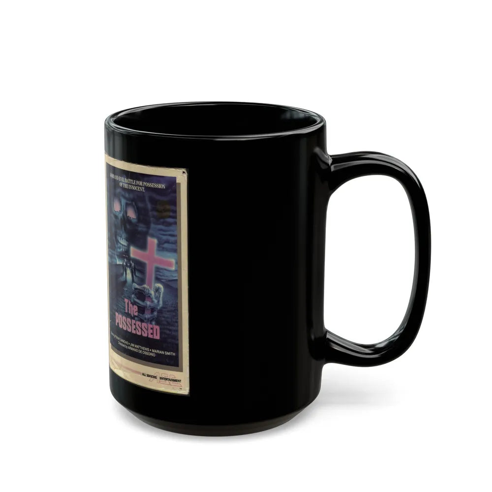 THE POSSESSED (VHS COVER) - Black Coffee Mug-Go Mug Yourself