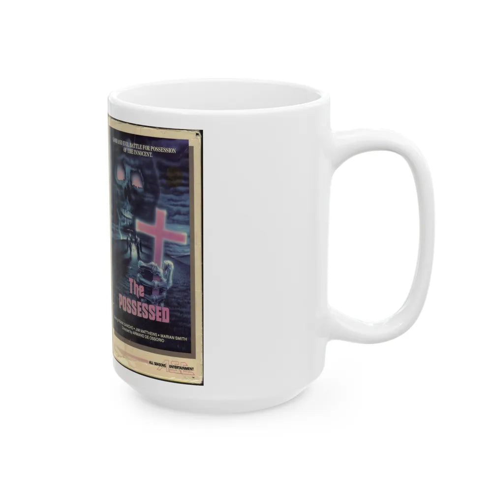 THE POSSESSED (VHS COVER) - White Coffee Mug-Go Mug Yourself