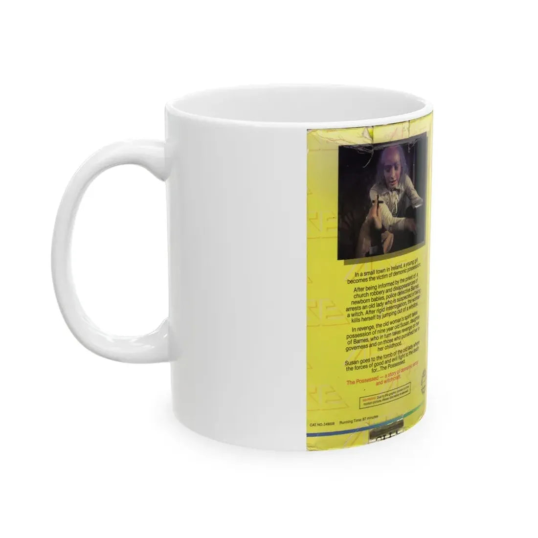THE POSSESSED (VHS COVER) - White Coffee Mug - Go Mug Yourself