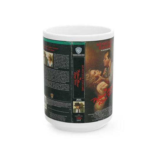 THE POSTMAN ALWAYS RINGS TWICE (VHS COVER) - White Coffee Mug-15oz-Go Mug Yourself