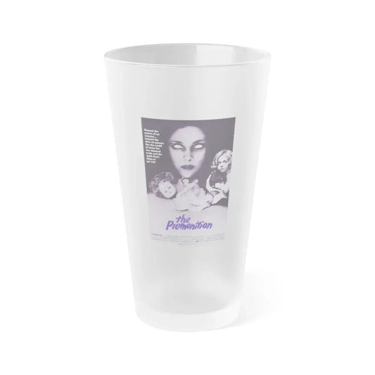 THE PREMONITION 1976 Movie Poster - Frosted Pint Glass 16oz Default Title - Go Mug Yourself