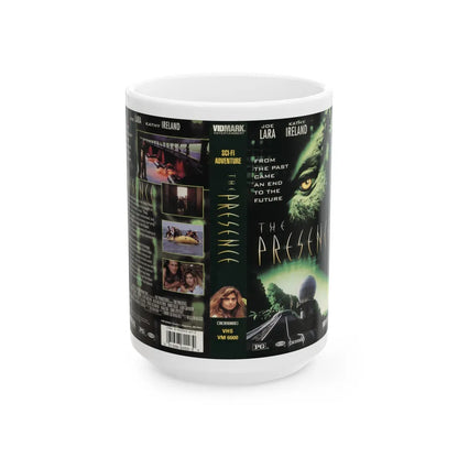 THE PRESENCE (VHS COVER) - White Coffee Mug-15oz-Go Mug Yourself