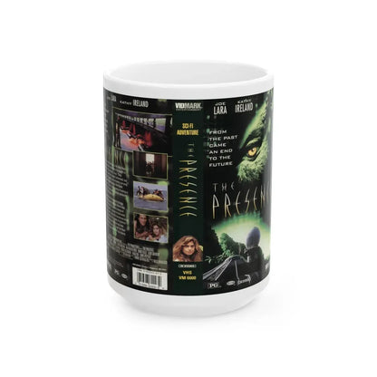 THE PRESENCE (VHS COVER) - White Coffee Mug 15oz - Go Mug Yourself