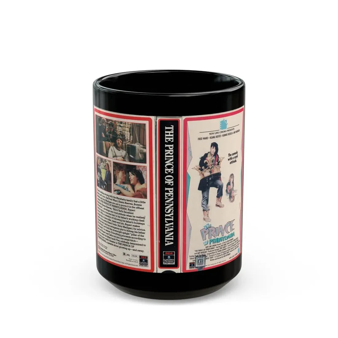 THE PRINCE OF PENNSYLVANIA (VHS COVER) - Black Coffee Mug 15oz - Go Mug Yourself