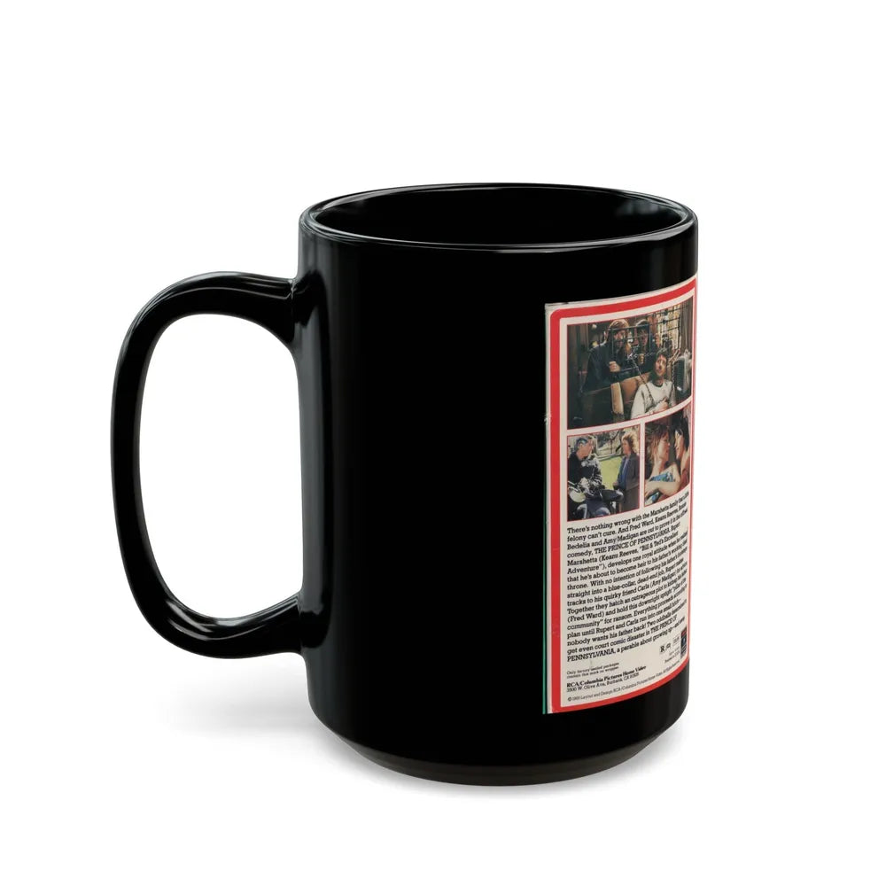 THE PRINCE OF PENNSYLVANIA (VHS COVER) - Black Coffee Mug-Go Mug Yourself