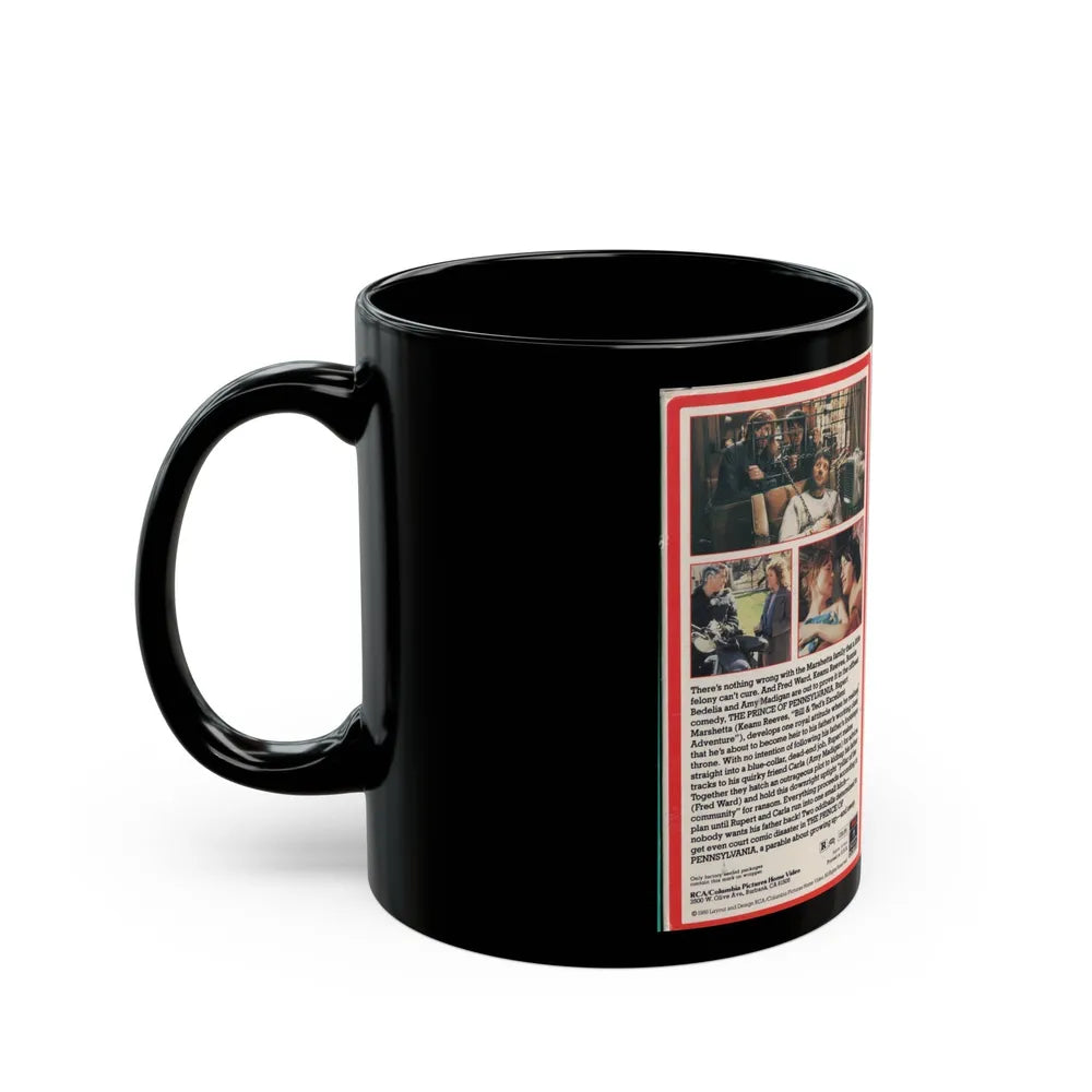 THE PRINCE OF PENNSYLVANIA (VHS COVER) - Black Coffee Mug-Go Mug Yourself