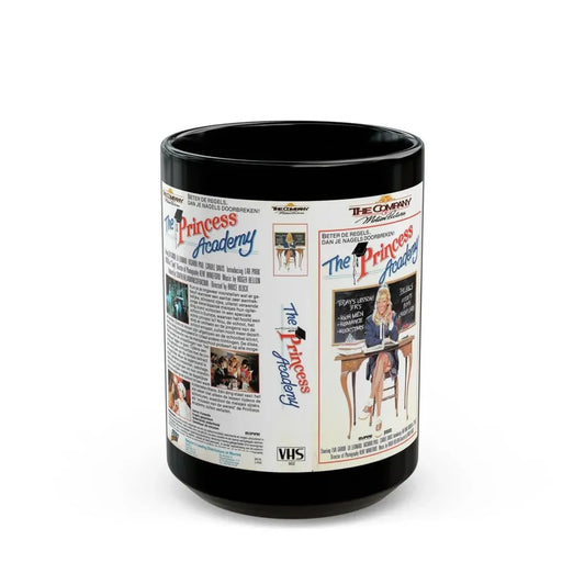 THE PRINCESS ACADEMY (VHS COVER) - Black Coffee Mug 15oz - Go Mug Yourself