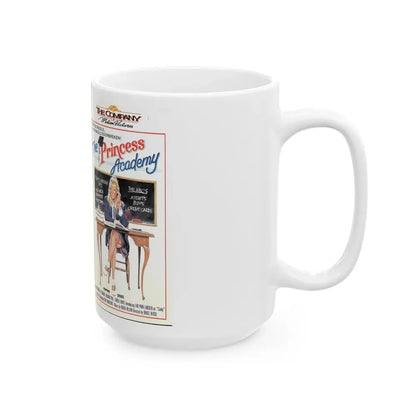 THE PRINCESS ACADEMY (VHS COVER) - White Coffee Mug - Go Mug Yourself