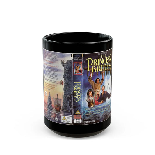 THE PRINCESS BRIDE (VHS COVER) - Black Coffee Mug-15oz-Go Mug Yourself