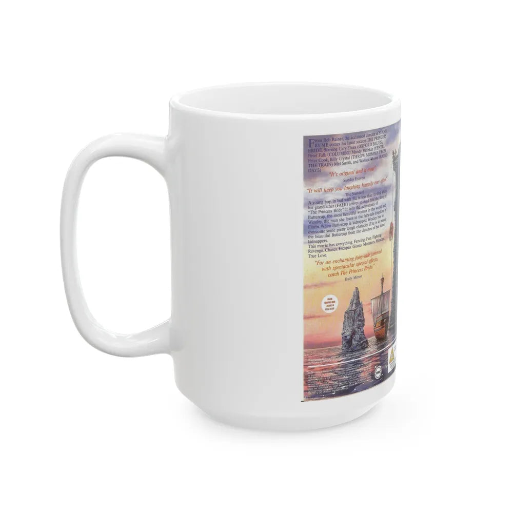 THE PRINCESS BRIDE (VHS COVER) - White Coffee Mug-Go Mug Yourself