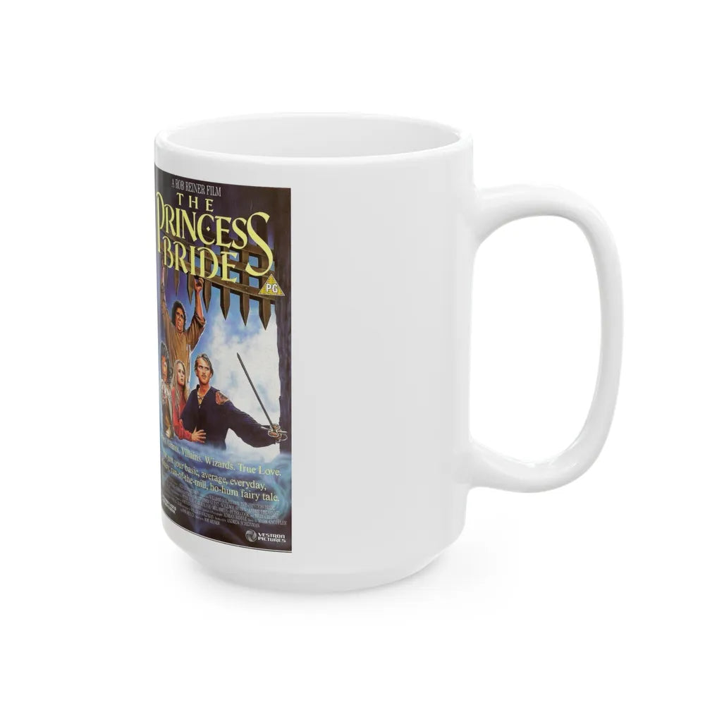 THE PRINCESS BRIDE (VHS COVER) - White Coffee Mug-Go Mug Yourself