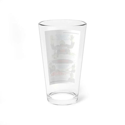 THE PROJECTED MAN + ISLAND OF TERROR 1966 Movie Poster - Pint Glass 16oz - Go Mug Yourself