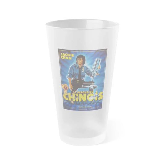 THE PROTECTOR (FRENCH) 1985 Movie Poster - Frosted Pint Glass 16oz 16oz Frosted - Go Mug Yourself