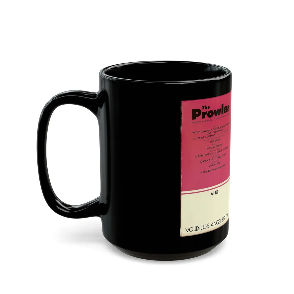 THE PROWLER (VHS COVER) - Black Coffee Mug-Go Mug Yourself