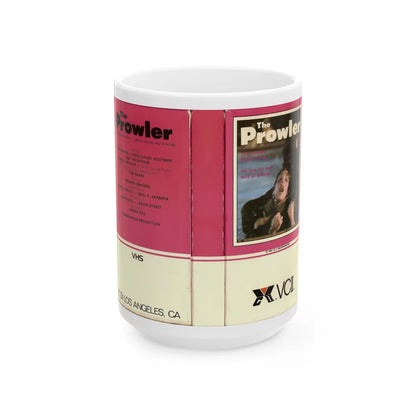 THE PROWLER (VHS COVER) - White Coffee Mug-15oz-Go Mug Yourself