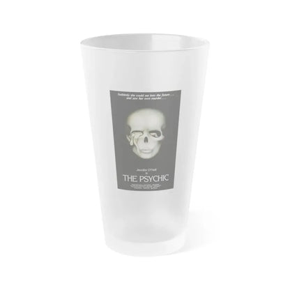THE PSYCHIC 1977 Movie Poster - Frosted Pint Glass 16oz Default Title - Go Mug Yourself