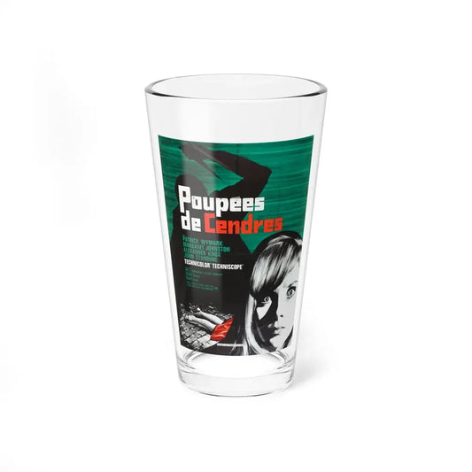 THE PSYCHOPATH (FRENCH) 1966 Movie Poster - Pint Glass 16oz 16oz - Go Mug Yourself