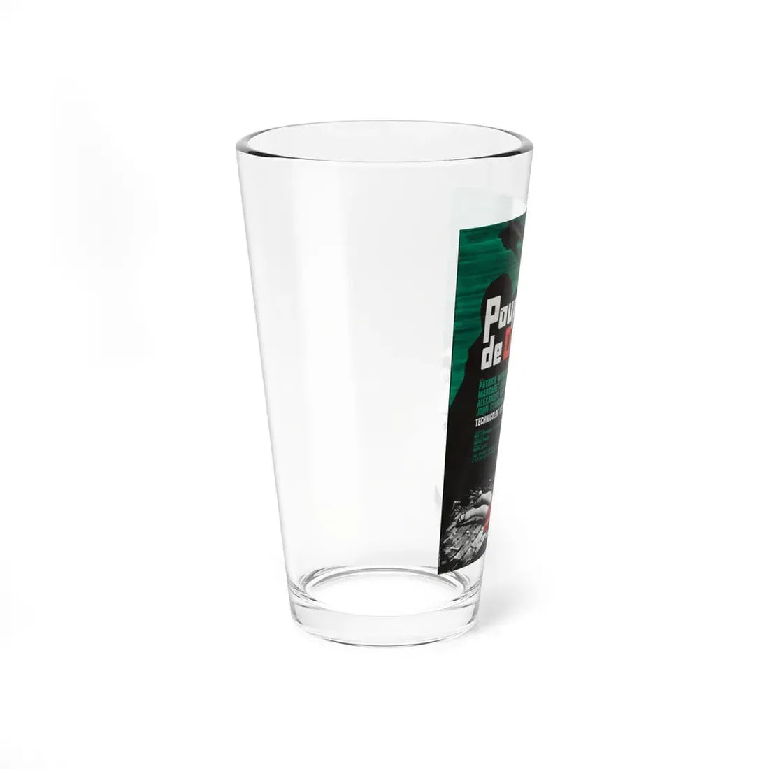 THE PSYCHOPATH (FRENCH) 1966 Movie Poster - Pint Glass 16oz - Go Mug Yourself