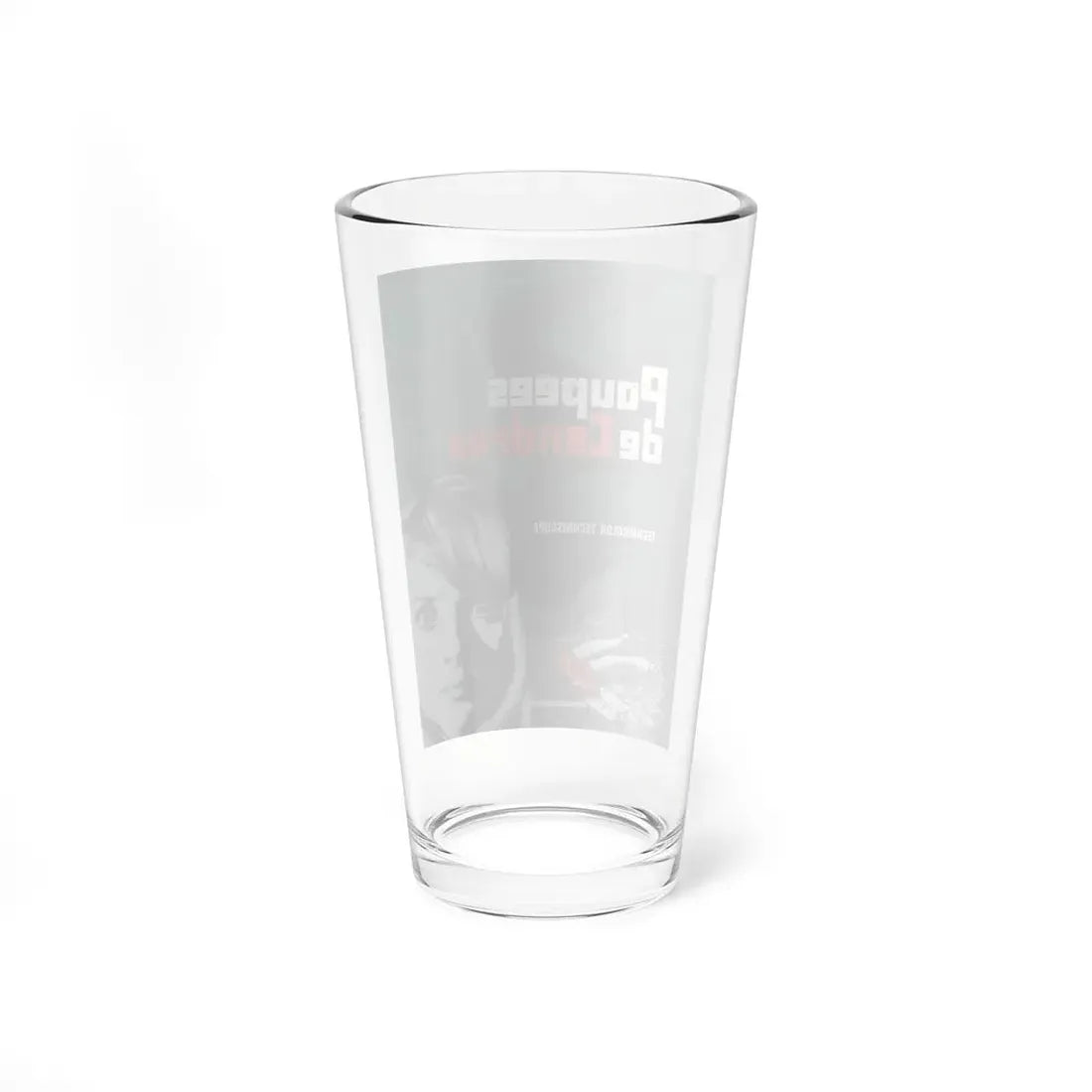 THE PSYCHOPATH (FRENCH) 1966 Movie Poster - Pint Glass 16oz - Go Mug Yourself