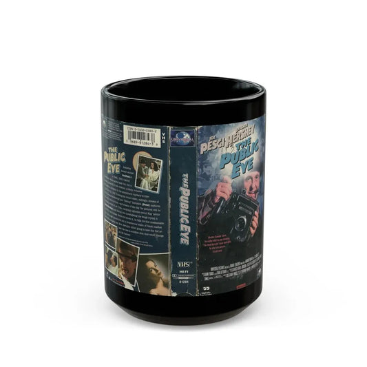 THE PUBLIC EYE (VHS COVER) - Black Coffee Mug 15oz - Go Mug Yourself