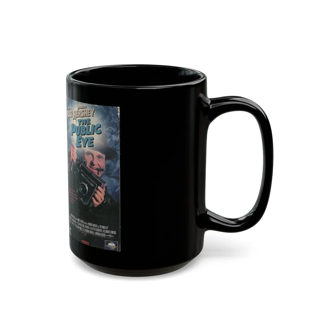 THE PUBLIC EYE (VHS COVER) - Black Coffee Mug-Go Mug Yourself