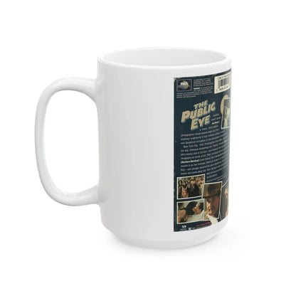 THE PUBLIC EYE (VHS COVER) - White Coffee Mug-Go Mug Yourself