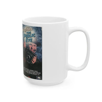 THE PUBLIC EYE (VHS COVER) - White Coffee Mug - Go Mug Yourself