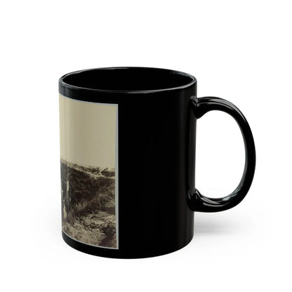 The Pulpit , Fort Fisher, N.C. (U.S. Civil War) Black Coffee Mug-Go Mug Yourself