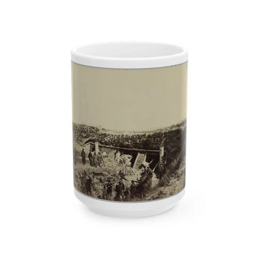 The Pulpit , Fort Fisher, N.C. (U.S. Civil War) White Coffee Mug-15oz-Go Mug Yourself