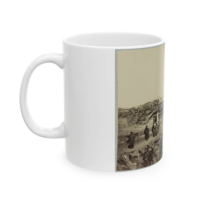 The Pulpit , Fort Fisher, N.C. (U.S. Civil War) White Coffee Mug-Go Mug Yourself