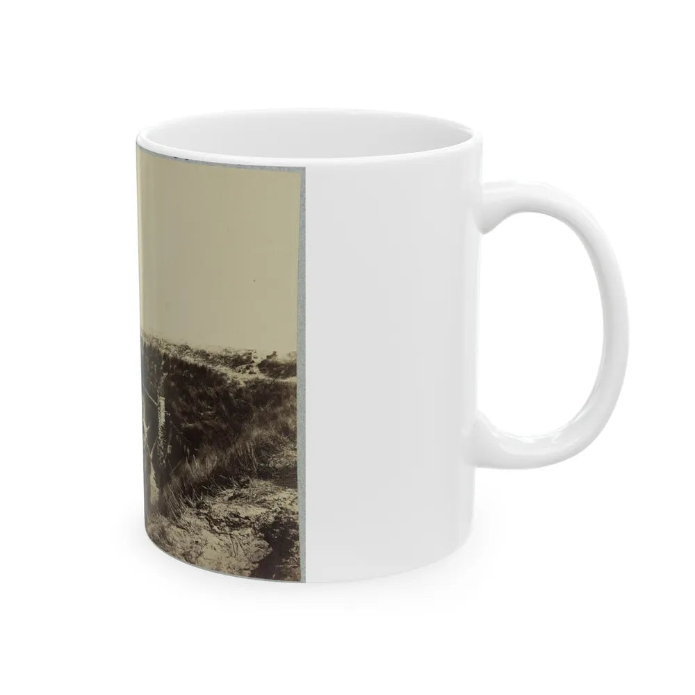 The Pulpit , Fort Fisher, N.C. (U.S. Civil War) White Coffee Mug-Go Mug Yourself