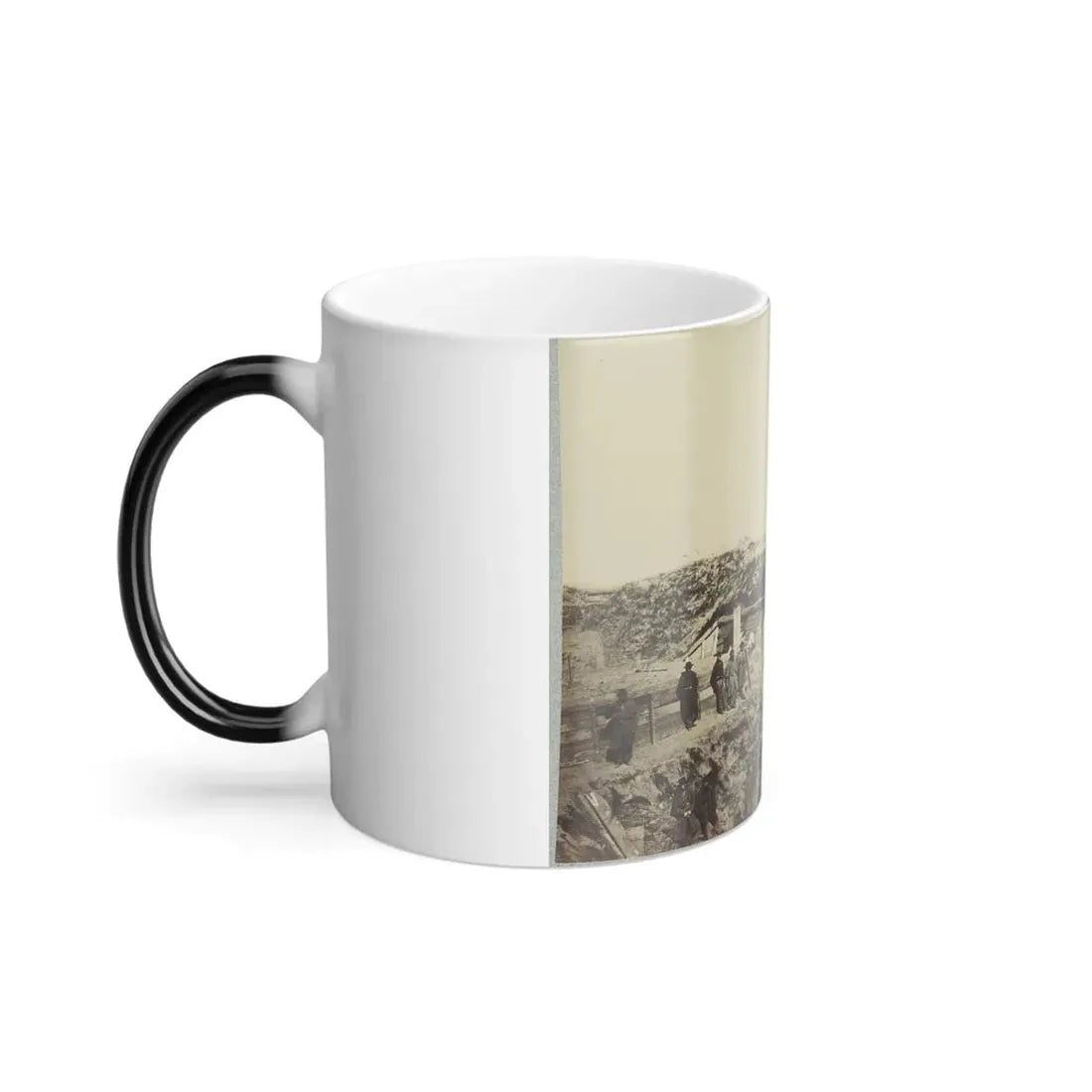The Pulpit , Fort Fisher, N.C. (U.S. Civil War) Color Changing Coffee Mug 11oz - Go Mug Yourself