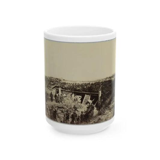 The Pulpit , Fort Fisher, N.C. (U.S. Civil War) White Coffee Mug 15oz - Go Mug Yourself