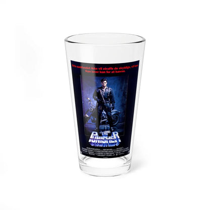 THE PUNISHER (DANISH) 1989 Movie Poster - Pint Glass 16oz-16oz-Go Mug Yourself