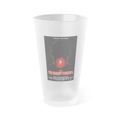 THE PUPPET MASTERS 1994 Movie Poster - Frosted Pint Glass 16oz Default Title - Go Mug Yourself