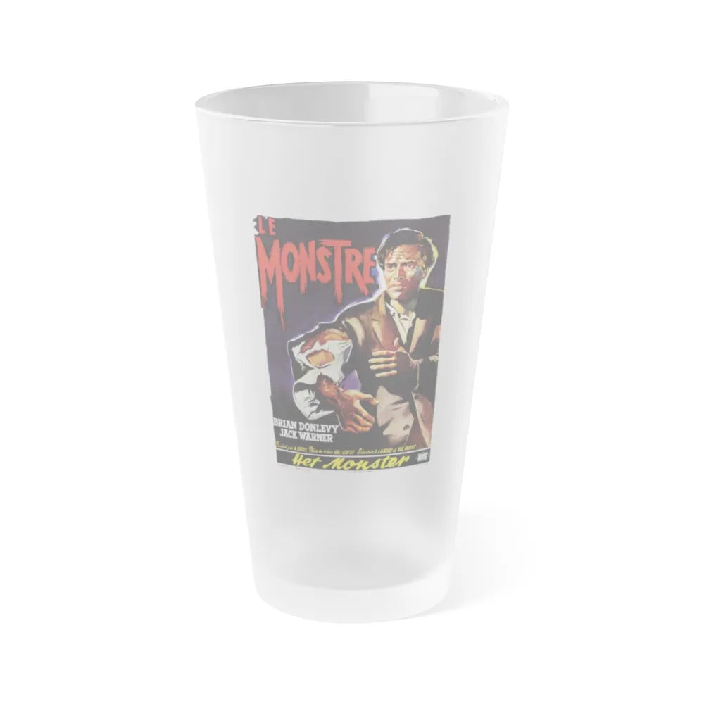 THE QUATERMASS EXPERIMENT (BELGIAN) 1955 Movie Poster - Frosted Pint Glass 16oz-Go Mug Yourself