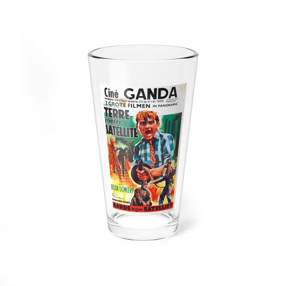 THE QUATERMASS EXPERIMENT (BELGIAN) 2 1955 Movie Poster - Pint Glass 16oz-16oz-Go Mug Yourself