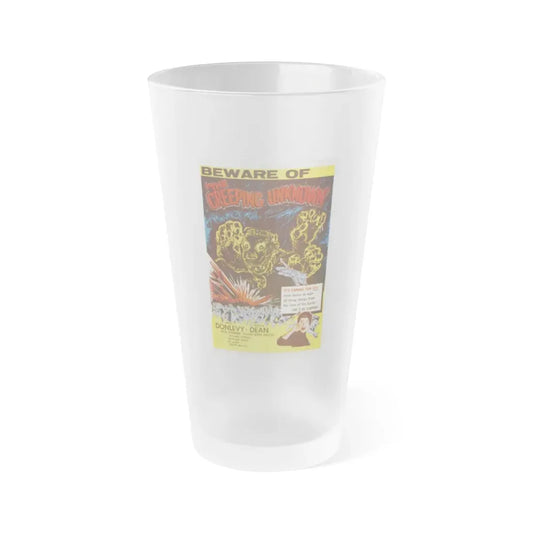 THE QUATERMASS EXPERIMENT (THE CREEPING UNKNOWN) 1955 Movie Poster - Frosted Pint Glass 16oz 16oz Frosted - Go Mug Yourself