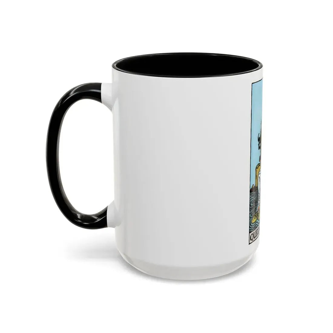 The Queen of Cups (Tarot Card) Accent Coffee Mug - Go Mug Yourself