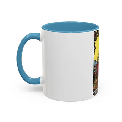 The Queen of Pentacles (Tarot Card) Accent Coffee Mug - Go Mug Yourself