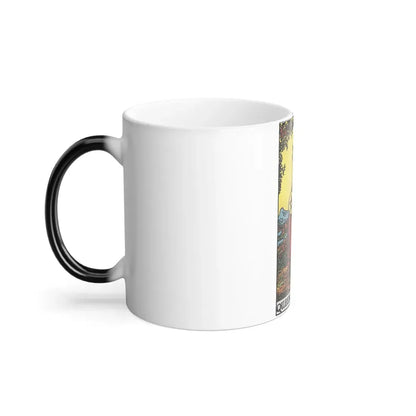 The Queen of Pentacles (Tarot Card) Color Changing Mug 11oz - Go Mug Yourself