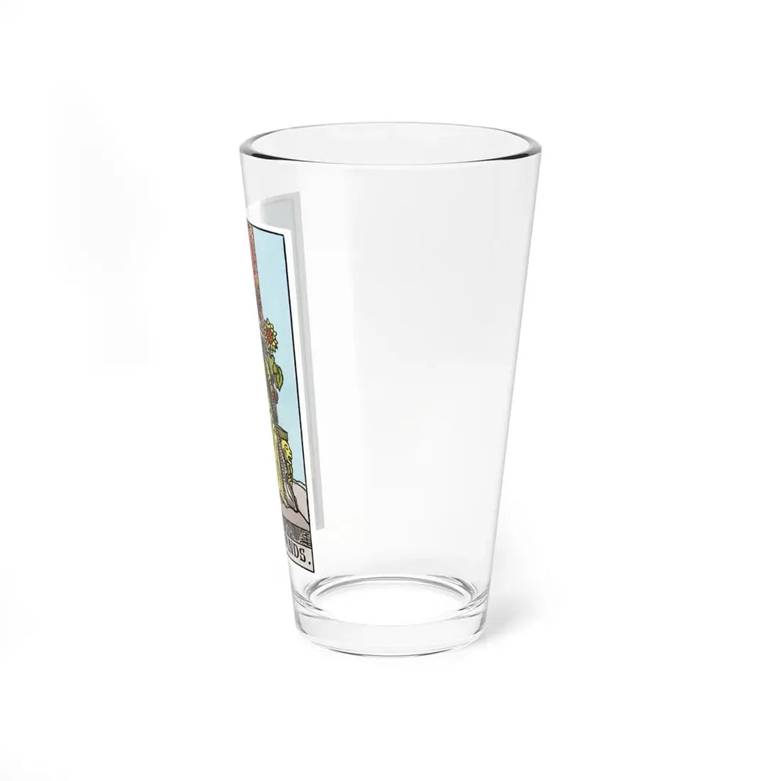 The Queen of Wands (Tarot Card) Pint Glass 16oz - Go Mug Yourself